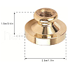 Wax Seal Brass Stamp Head AJEW-WH0209-660-3