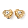 304 Stainless Steel Crystal Rhinestone Beads STAS-U050-01E-G-1