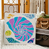 Plastic Reusable Drawing Painting Stencils Templates DIY-WH0172-498-4