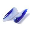 Transparent Spray Painted Glass Pendants GLAA-S202-03-3