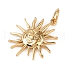 304 Stainless Steel Pendants STAS-K301-03C-G-2