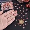  120Pcs Synthetic Coral Dyed Beads G-NB0005-84-3