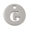 Non-Tarnish 304 Stainless Steel Pendants STAS-F233-M-P01-A-G-1
