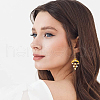 Beebeecraft 5 Pairs 925 Sterling Silver Hoop Earrings Findings STER-BBC0007-84-5