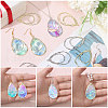 CHGCRAFT 20Ps 2 Colors Alloy Pendant FIND-CA0009-49-6