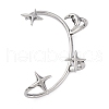316 Surgical Stainless Steel Cuff Earrings EJEW-E300-26P-01-2