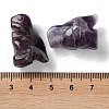 Natural Amethyst Carved Healing Dinosaur Figurines G-B062-07C-3