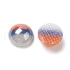 Two Tone Glass Cabochons GLAA-B012-54-2