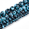 Baking Painted Glass Beads Strands X1-DGLA-N003-10mm-A08-2