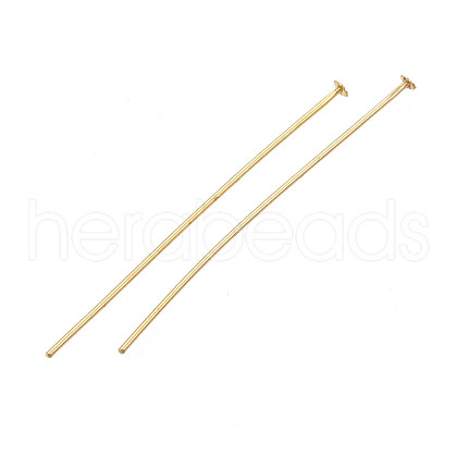 Brass Flat Head Pins KK-N231-285-1