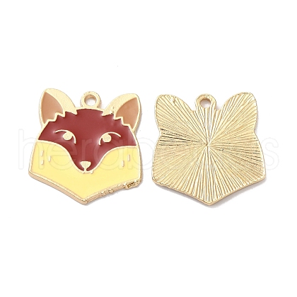 Alloy Enamel Pendants ENAM-D046-47G-1