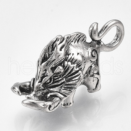 Tibetan Style Alloy Pendants PALLOY-S178-39-1