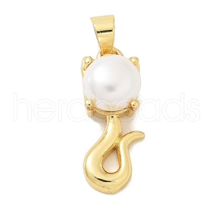 Rack Plating Brass Pendants KK-K293-24N-G-1