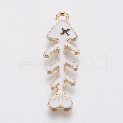 Zinc Alloy Enamel Pendants PALLOY-I124-20G-C-1