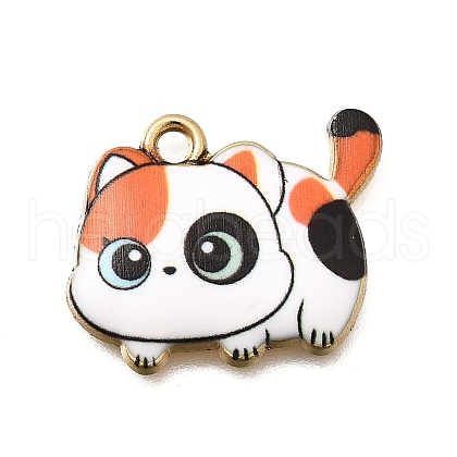 Alloy Enamel Pendants ENAM-D302-01LG-03-1