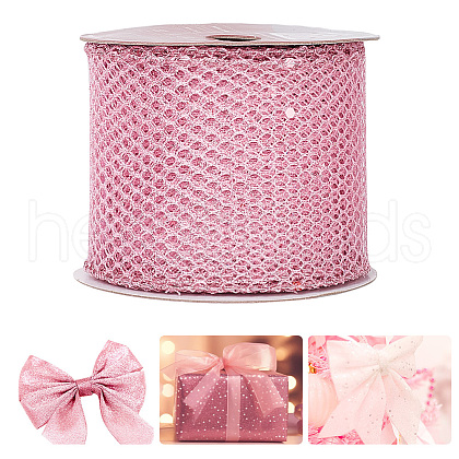 9M Polyester Mesh Ribbons OCOR-WH0003-036-1