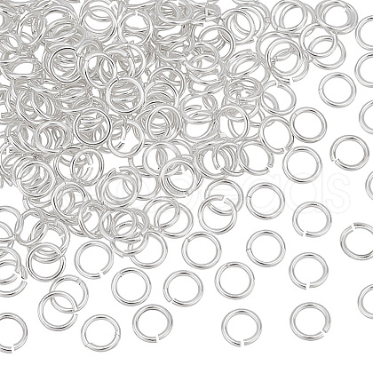   Rack Plating Brass Jump Rings KK-PH0010-07A-S-1