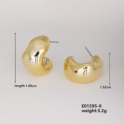 Fashionable Cute Geometric Shape Earrings for Hot Personalized Matching WX1077-7-1
