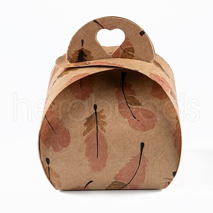 Foldable Creative Kraft Paper Box CON-B002-08E-02-1