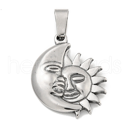 316 Surgical Stainless Steel Pendants STAS-E212-132AS-1
