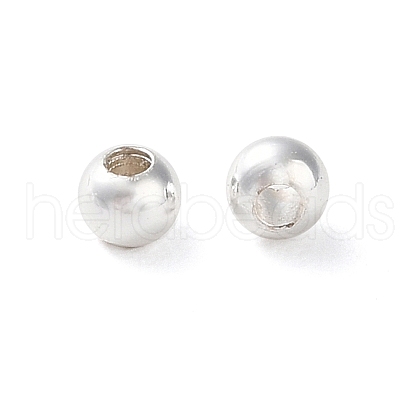Rack Plating Brass Spacer Beads KKB-I709-03B-S-1