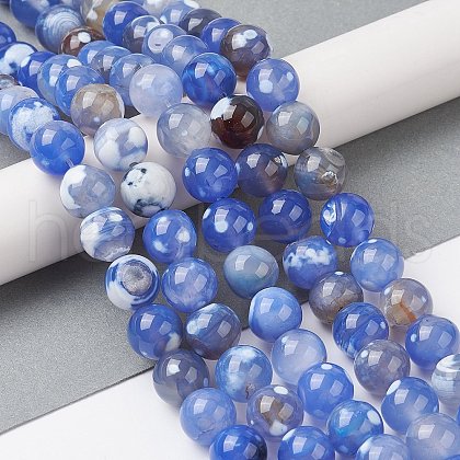 Natural Fire Crackle Agate Beads G-C102-A01-01-1