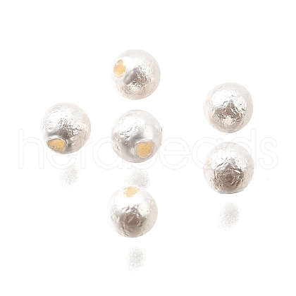 Electroplate Shell Pearl Beads BSHE-K016-4mm-1