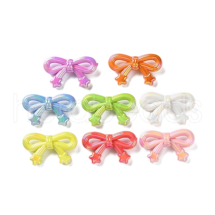 Opaque UV Plating Acrylic Beads PACR-D288-21-1