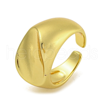 Brass Cuff Rings for Women RJEW-E294-03G-02-1