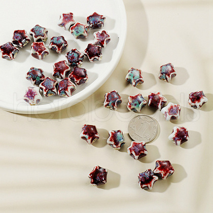 Handmade Porcelain Beads PW-WG45897-06-1