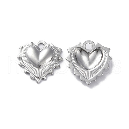 Non-Tarnish 304 Stainless Steel Pendants STAS-P324-04P-1