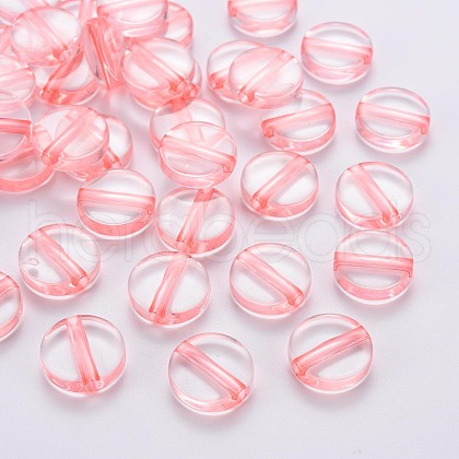 Transparent Acrylic Beads TACR-S154-09A-52-1