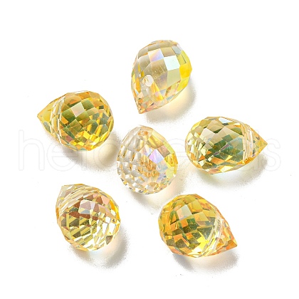 Electroplate Glass Beads EGLA-A041-02-HP02-1