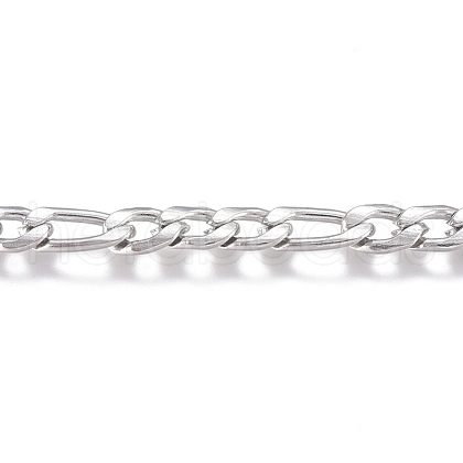 Tarnish Resistant 201 Stainless Steel Chain CHS-G017-13P-1