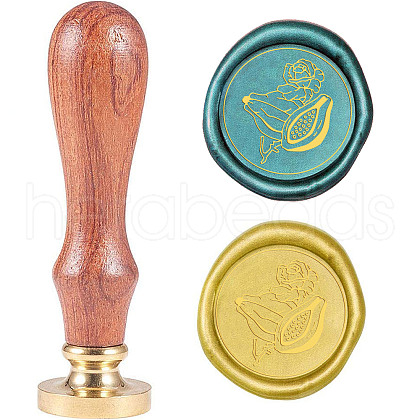 Wax Seal Stamp Set AJEW-WH0208-193-1