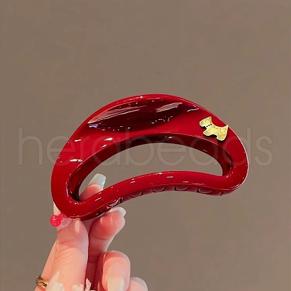 Plastic Claw Hair Clips PW-WGDC688-01-1