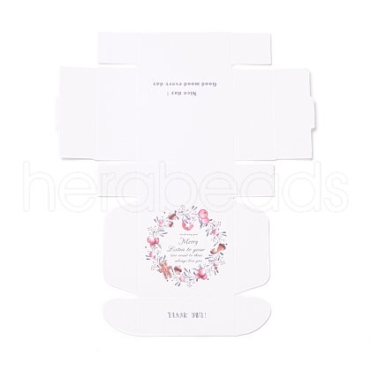 Creative Folding Wedding Candy Cardboard Box CON-I011-01J-1