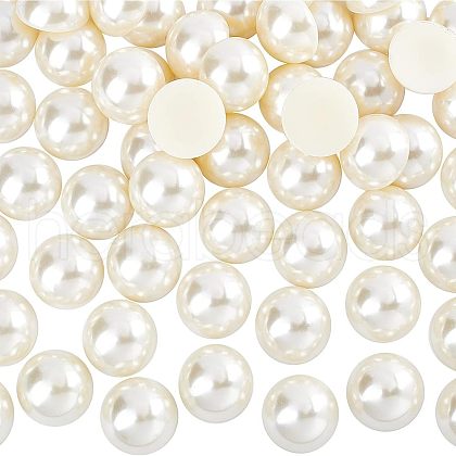 Fingerinspire 60Pcs ABS Plastic Cabochons OACR-FG0001-01-1