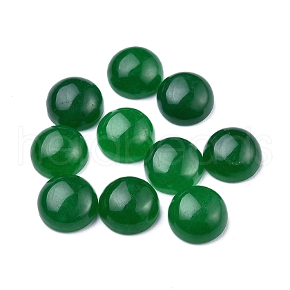 Natural Malaysia Jade Cabochons G-P393-R61-10MM-1