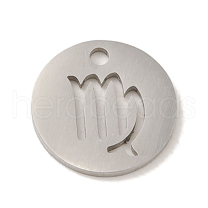 Non-Tarnish 201 Stainless Steel Charms STAS-E217-10P-01-1
