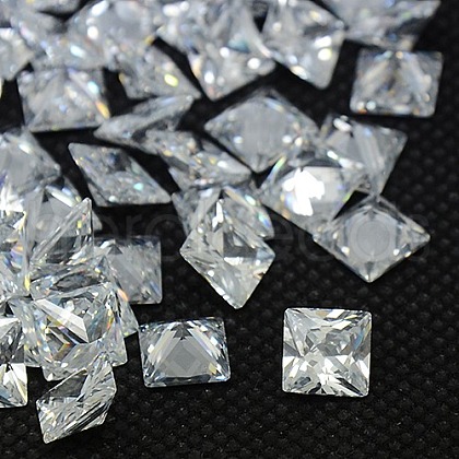 Cubic Zirconia Cabochons X-ZIRC-M004-2x2mm-007-1