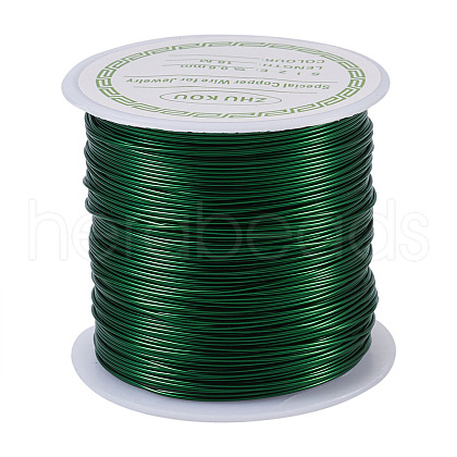 Round Copper Wire Copper Beading Wire for Jewelry Making YS-TAC0004-0.6mm-06-1