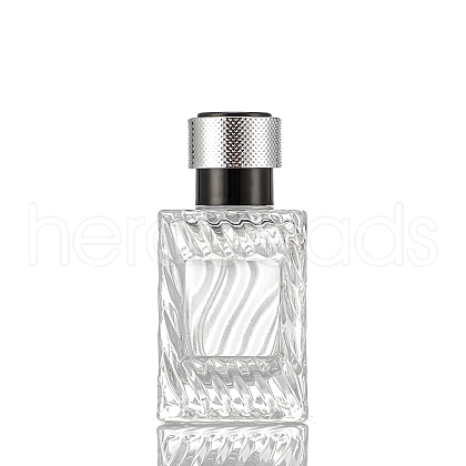 Transparent Glass Perfume Spray Bottle PW-WG334A5-03-1