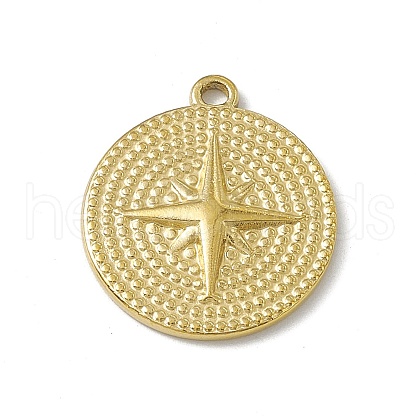 304 Stainless Steel Pendants STAS-P316-13G-1