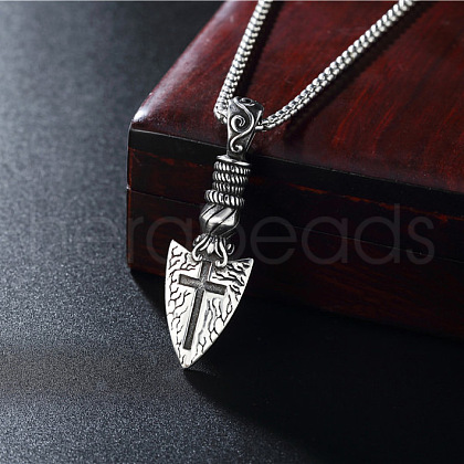 Stainless Steel Pendant Necklaces for Men FS-WG233B8-03-1