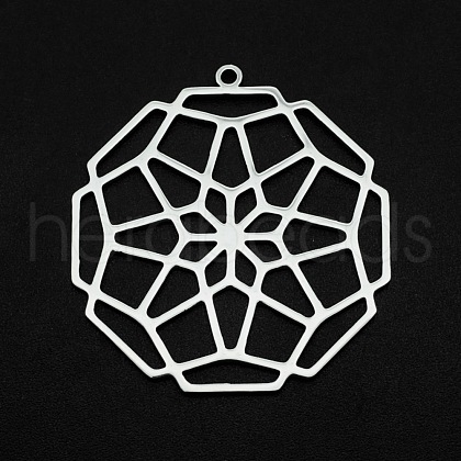 Non-Tarnish 201 Stainless Steel Pendants STAS-N090-JA701-1