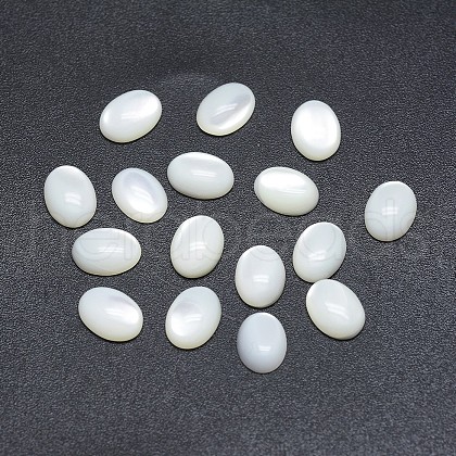 Shell Cabochons SSHEL-P015-59F-1