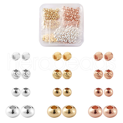 Kissitty Brass Spacer Beads KK-KS0001-13-1