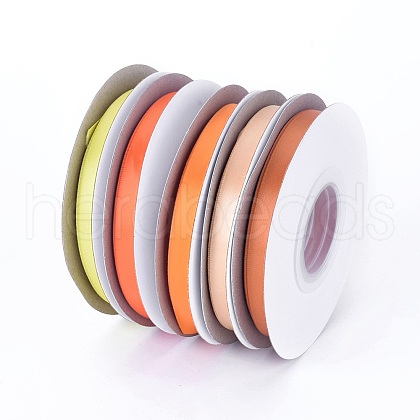 Single Face Polyester Satin Ribbons SRIB-G008-M5-1