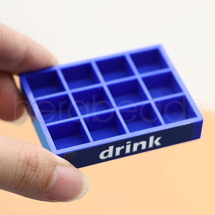 Plastic Beverage Tray Mini Model PW-WG4AC8D-05-1
